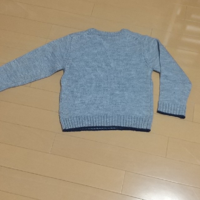 BEAMS(ビームス)の【uruto3様専用】BEAMS ニット グレー  120 キッズ/ベビー/マタニティのキッズ服男の子用(90cm~)(ニット)の商品写真