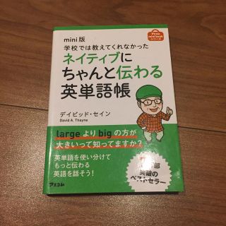 学校では教えてくれなかったネイティブにちゃんと伝わる英単語帳 ｍｉｎｉ版(語学/参考書)