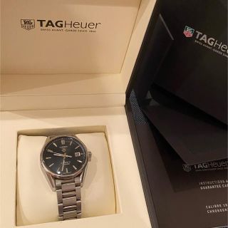 タグホイヤー(TAG Heuer)のTAG Heuer カレラ キャリバー5 CARRERA CALIBRE 5 黒(腕時計(アナログ))