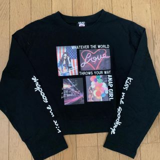 アナップ(ANAP)のキティ様専用　ANAP GiRL カットソー2点(Tシャツ/カットソー)