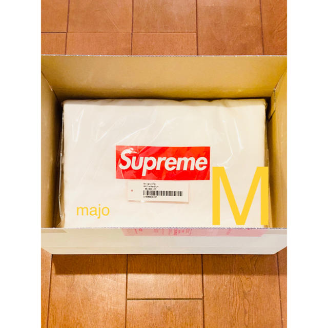 Supreme(シュプリーム)のSupreme Box Logo L/S Tee White 白 M メンズのトップス(Tシャツ/カットソー(七分/長袖))の商品写真