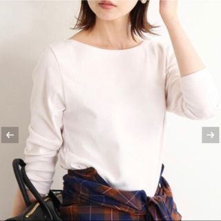 イエナ(IENA)の19AW AURALEE オーラリーIENAイエナ 別注ボートネックカットソー (カットソー(長袖/七分))