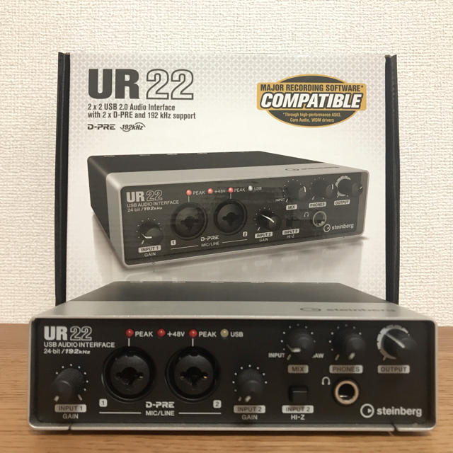 【送料込】steinberg UR22 オーディオインターフェース