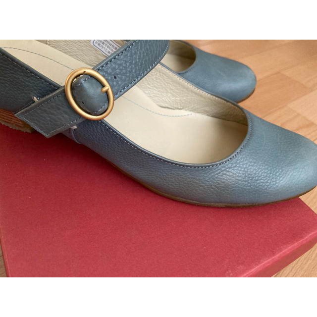REGAL(リーガル)のリーガル　パンプス　24センチ　水色 レディースの靴/シューズ(ハイヒール/パンプス)の商品写真