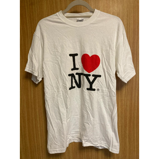 GILDAN(ギルタン)のI♡NY Tシャツ 白 M メンズのトップス(Tシャツ/カットソー(半袖/袖なし))の商品写真