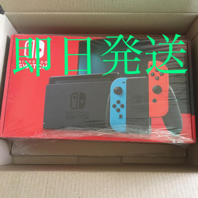 Nintendo Switch JOY-CON(L) ネオンブルー/(R)家庭用ゲーム機本体