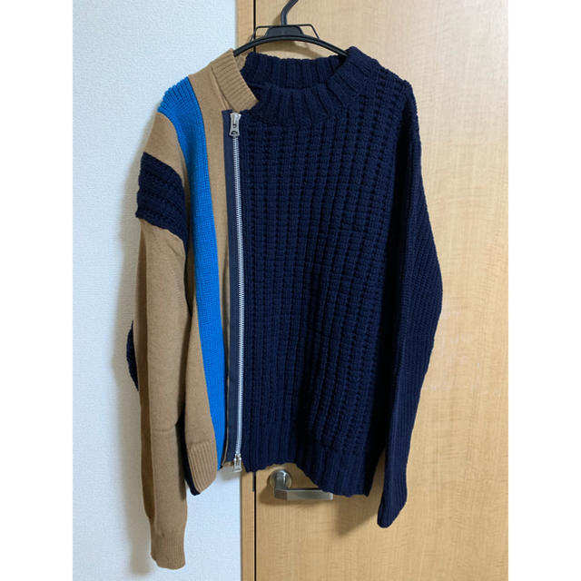 sacai サカイ ライダースニット サイズ2 sacai サカイ ライダースニット サイズ2