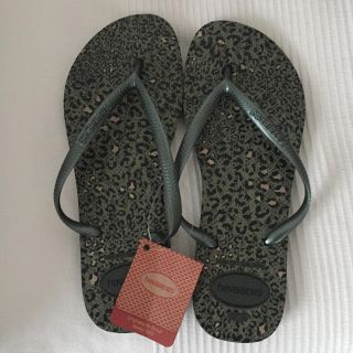 ハワイアナス(havaianas)の新品未使用 havaianas ハワイアナス レディースビーチサンダル (ビーチサンダル)