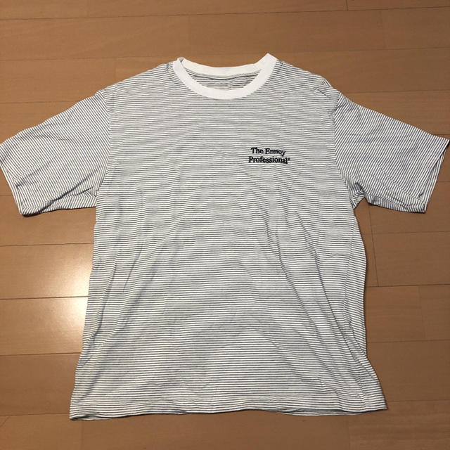 ennoy s/sボーダーtシャツ　白　XLサイズ