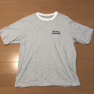 ワンエルディーケーセレクト(1LDK SELECT)のENNOY ボーダー Tシャツ ホワイト スタイリスト私物(Tシャツ/カットソー(半袖/袖なし))