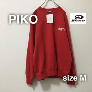 ピコ(PIKO)の新品　未使用　タグ付き　PIKO ピコ　スウェット　トレーナー　レッド　赤　(トレーナー/スウェット)