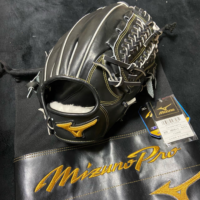 MIZUNO(ミズノ)の新品 ミズノプロ 軟式 内野手 スポーツ/アウトドアの野球(グローブ)の商品写真