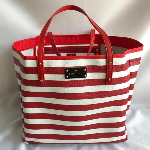 kate spade new york(ケイトスペードニューヨーク)のケイトスペード ボーダートート レディースのバッグ(トートバッグ)の商品写真