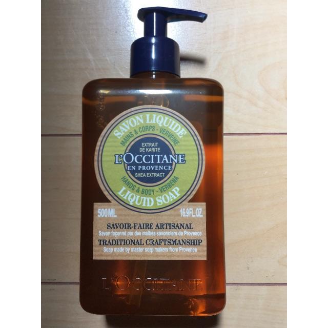 L'OCCITANE(ロクシタン)の500ml  ヴァーベナ　ハンドソープ　新品未使用 コスメ/美容のボディケア(ボディソープ/石鹸)の商品写真