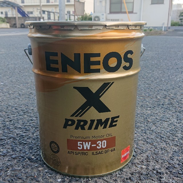 エネオスX prime 5w-30   4L✖️2缶　エンジンオイル