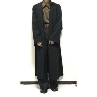 ヨウジヤマモト(Yohji Yamamoto)のVINTAGE ONWARD No-Collar Wide Coat(ロングコート)