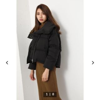 リエンダ(rienda)のrienda Volume Back Tail Short Down Coat(ダウンジャケット)