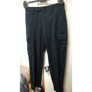 グッチ(Gucci)の国内 正規品 イタリア製 GUCCI CARGO PANTS 46(M) 黒 S(ワークパンツ/カーゴパンツ)