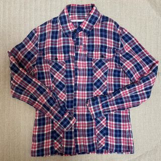 テットオム(TETE HOMME)のテットオム　メンズチェックシャツ(シャツ)