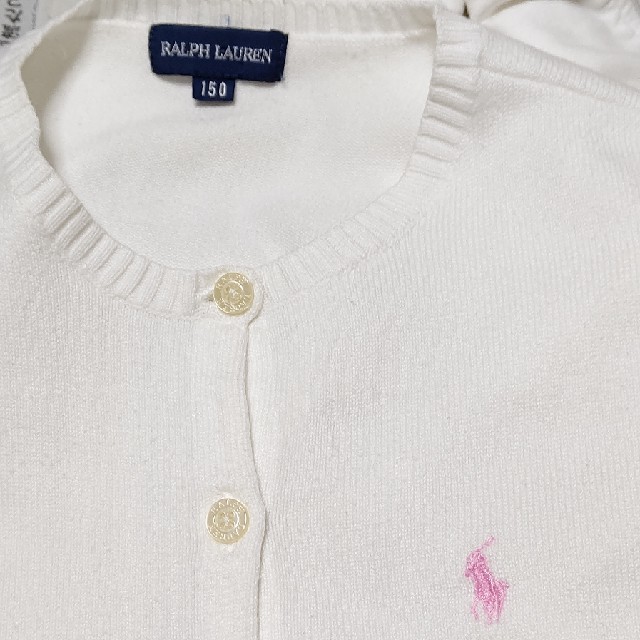 Ralph Lauren(ラルフローレン)のラルフローレンカーディガン キッズ/ベビー/マタニティのキッズ服女の子用(90cm~)(カーディガン)の商品写真