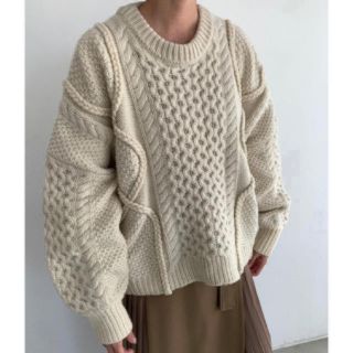 ステュディオス ケーブルニット ニット/セーター(レディース)の通販 61 ステュディオス ケーブルニット ニット/セーター(レディース)の通販 61