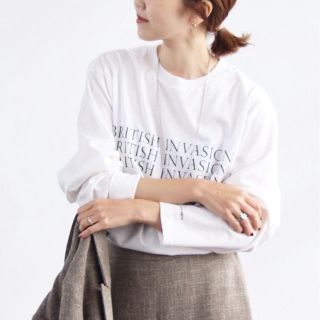 プラージュ(Plage)のJANE SMITH SP BRITISH LONG/SL Tシャツ　plage(Tシャツ(長袖/七分))