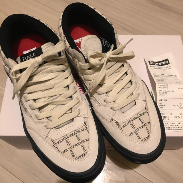 Supreme - Supreme Vans Half Cab Pro White 28の通販 by べべ's shop ...