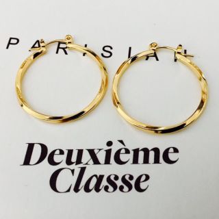 プラージュ(Plage)の★新品 DEUXIEME CLASSE ドゥーズィエムクラス ねじりフープピアス(ピアス)