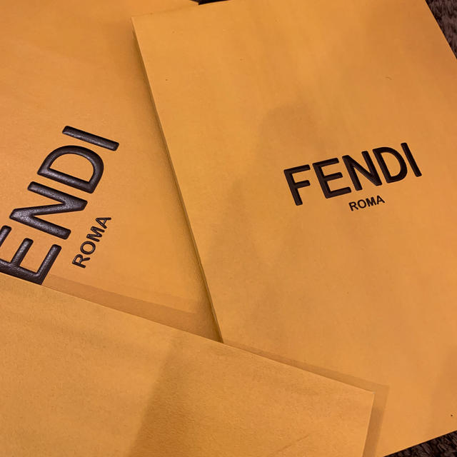 FENDI(フェンディ)のFENDI フェンディ ショッパー   新品 未使用 3枚セット レディースのバッグ(ショップ袋)の商品写真