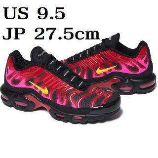 シュプリーム(Supreme)の即発送可 27.5 SUPREME AIR MAX PLUS BLACK(スニーカー)