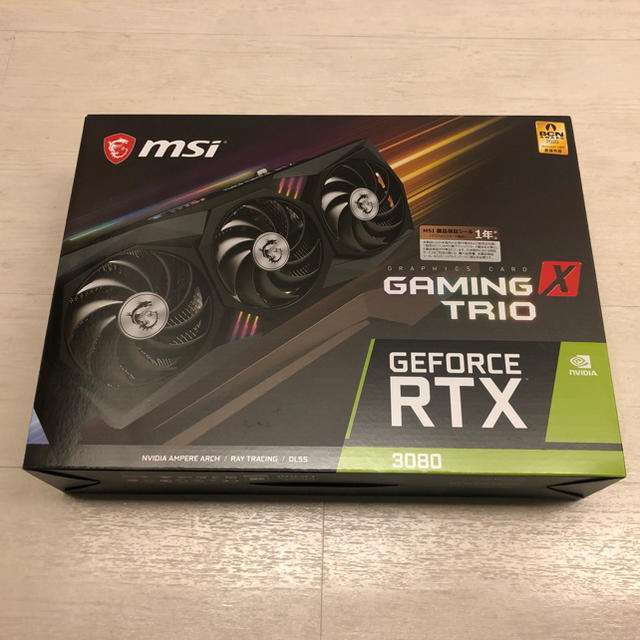 RTX 3080 MSI GAMING X TRIO スマホ/家電/カメラのPC/タブレット(PCパーツ)の商品写真