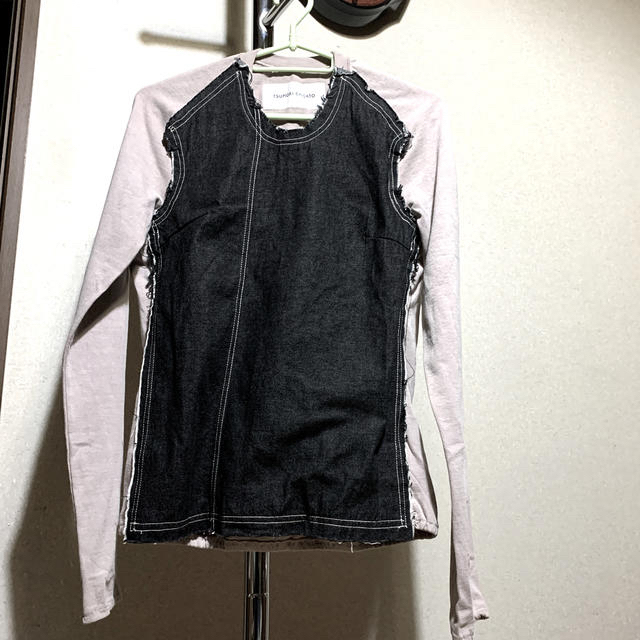 TSUMORI CHISATO(ツモリチサト)のツモリチサト 異素材デザインTシャツ レディースのトップス(Tシャツ(長袖/七分))の商品写真