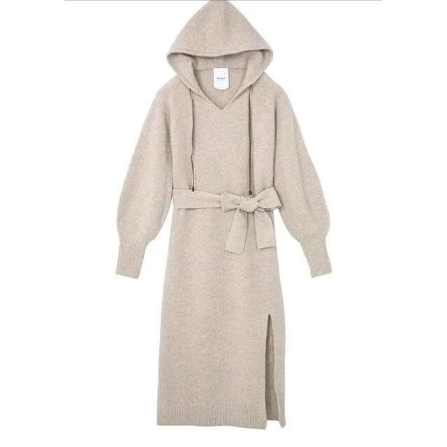【最終価格】HLT Relax Hooded Knit Dress
