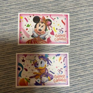 ディズニー(Disney)のディズニーチケット　使用済み(遊園地/テーマパーク)