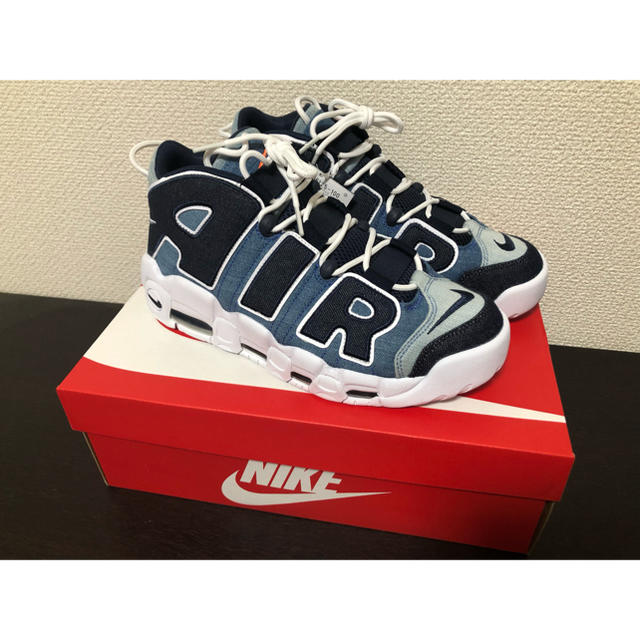 NIKE AIR MORE UPTEMPO 96 QS DENIM  スニーカー