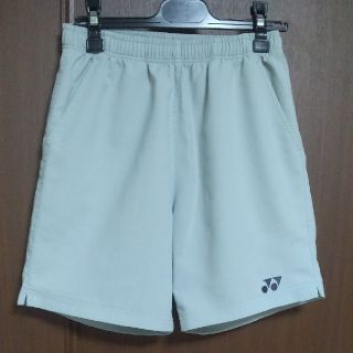 ヨネックス(YONEX)のヨネックス  ハーフパンツ　　　　　　　　　　グレー  Sサイズ[ユニセックス](バドミントン)