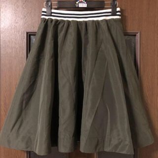 オリーブデオリーブ(OLIVEdesOLIVE)の美品 olive des olive  リバーシブルスカート(ひざ丈スカート)