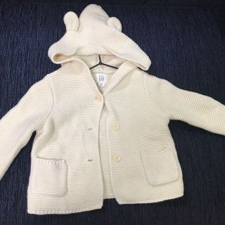 ベビーギャップ(babyGAP)のbaby GAP くま耳カーディガン(カーディガン/ボレロ)