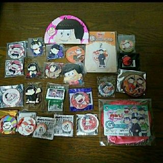 おそ松さん 一番くじ TGC HMV マルイ アクリルチャーム 缶バッジ おそ松(その他)