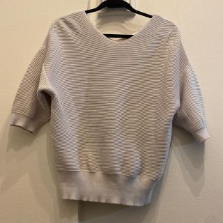 マウジー(moussy)のMOUSSY 七分袖　Vネック(ニット/セーター)