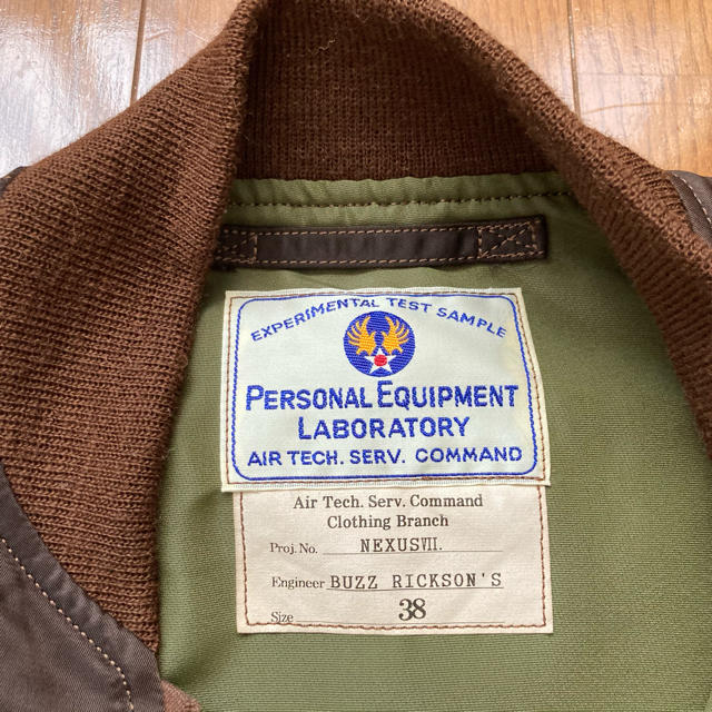 NEXUSVII - NEXUSⅦ BUZZ RICKSON'S L-2 BROWN SPECIALの通販 by NEXUSVII - NEXUSⅦ BUZZ RICKSON'S L-2 BROWN SPECIALの通販 by