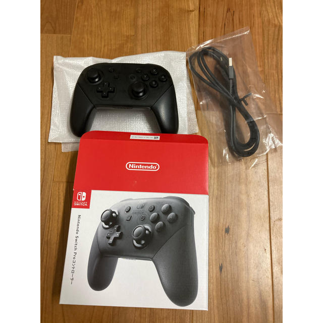 Nintendo Switch - Nintendo SwitchPro コントローラー プロコン 純正 美品の通販 by まや's shop