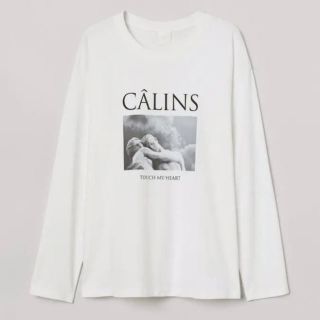 エイチアンドエイチ(H&H)のh&m プリントトップス(カットソー(長袖/七分))