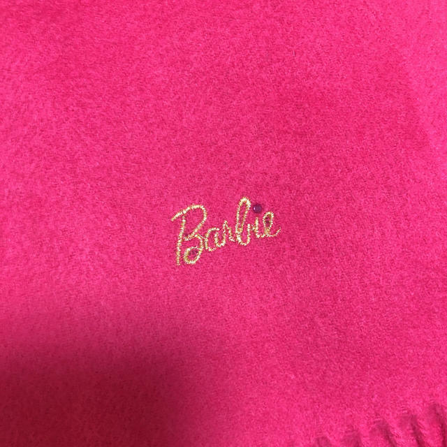 Barbie(バービー)の【美品】Barbie カシミヤ　マフラー　華やかさ満点！ レディースのファッション小物(マフラー/ショール)の商品写真