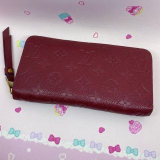 ルイヴィトン(LOUIS VUITTON)の【美品】ルイヴィトン アンプラント ジッピーウォレット(財布)