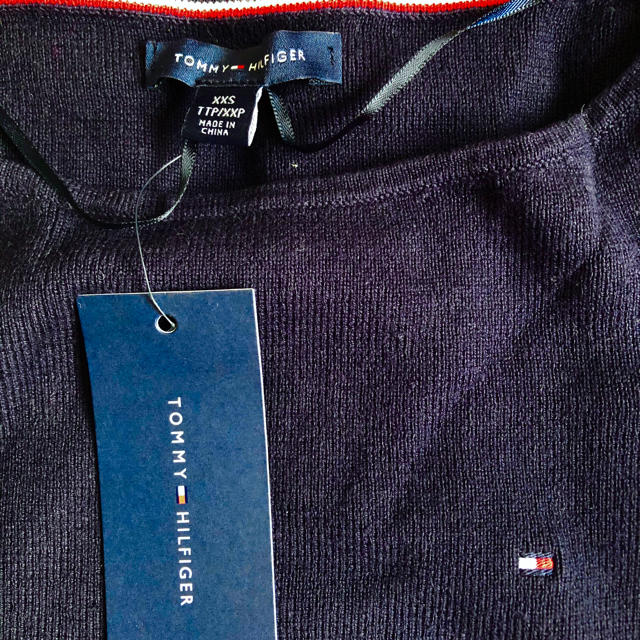 TOMMY HILFIGER(トミーヒルフィガー)のトミーヒルフィガー　XXS レディースのトップス(ニット/セーター)の商品写真