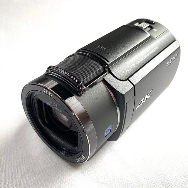 【新品】ソニー ビデオカメラ FDR-AX45 4K 64GB ブラック