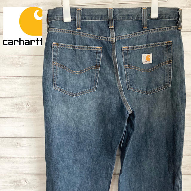 carhartt(カーハート)の32×30 Mサイズぐらい 古着 メキシコ製 カーハート デニム パンツ 231 メンズのパンツ(デニム/ジーンズ)の商品写真