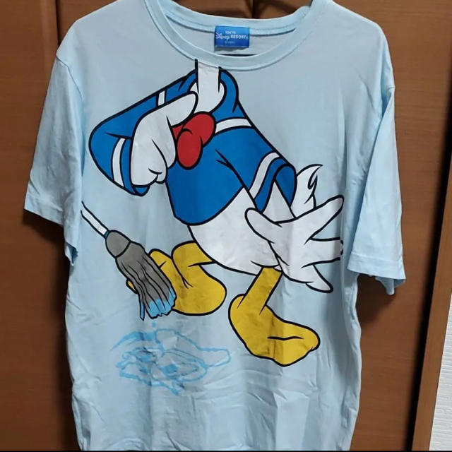 Disney(ディズニー)のディズニー　ドナルドペアTシャツ メンズのトップス(Tシャツ/カットソー(半袖/袖なし))の商品写真