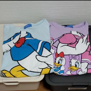 ディズニー(Disney)のディズニー　ドナルドペアTシャツ(Tシャツ/カットソー(半袖/袖なし))